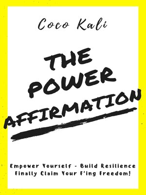 cover image of The Power Affirmation